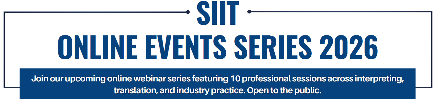 SIIT Online events